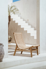 Kala  Indoor Outdoor Teak Lounge Chair