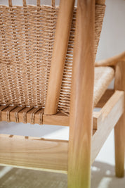 Rhea Indoor Outdoor Teak Lounge Chair