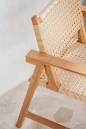 Jeeva Indoor Outdoor Teak Dining Chair