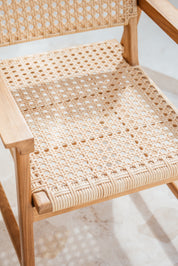 Jeeva Indoor Outdoor Teak Dining Chair