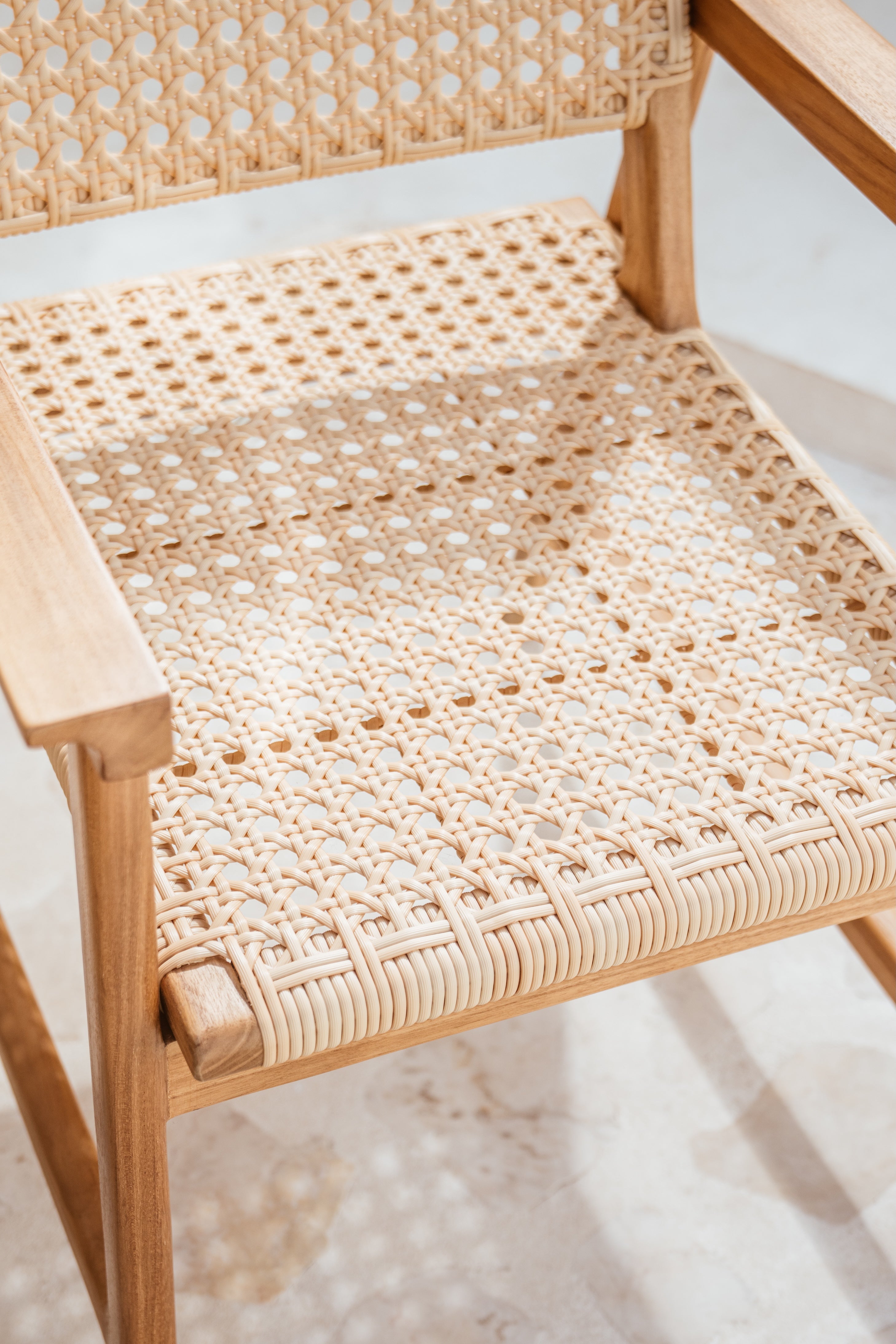 Jeeva Indoor Outdoor Teak Dining Chair