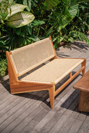 Sore Indoor Outdoor Teak Loveseat
