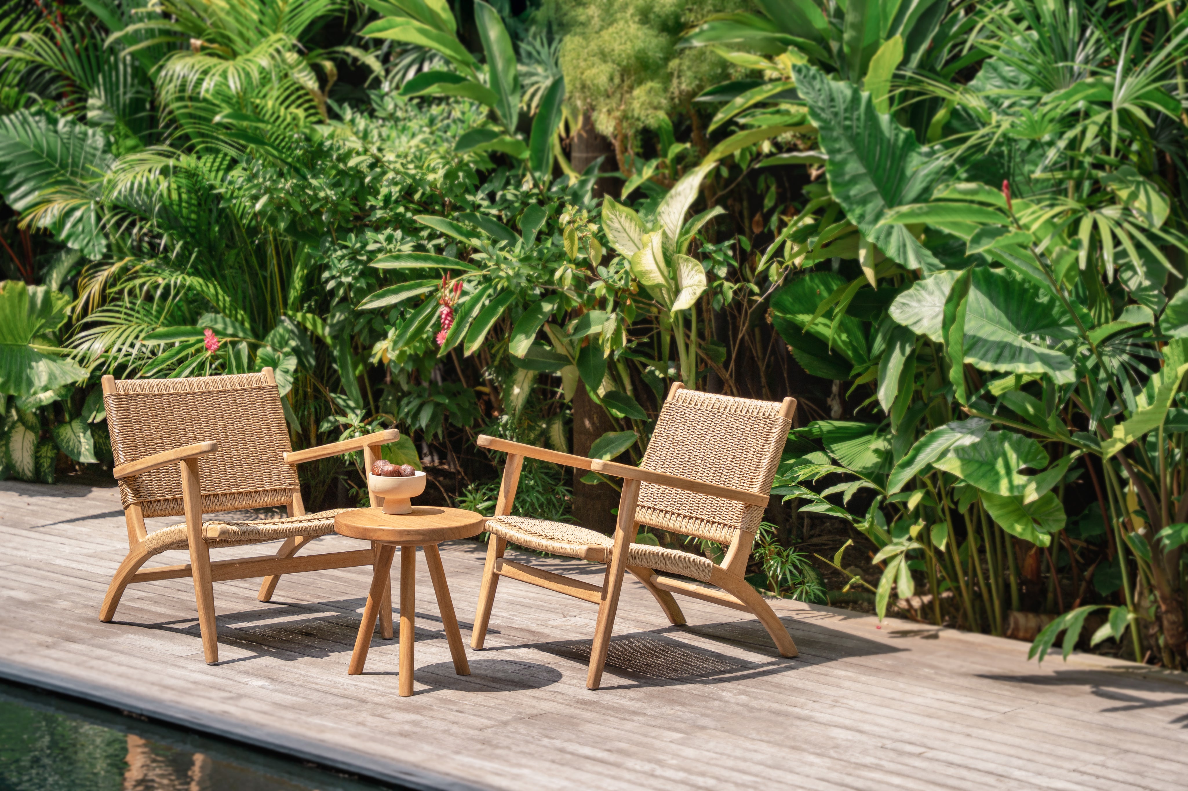 Tiga Teak Side Table