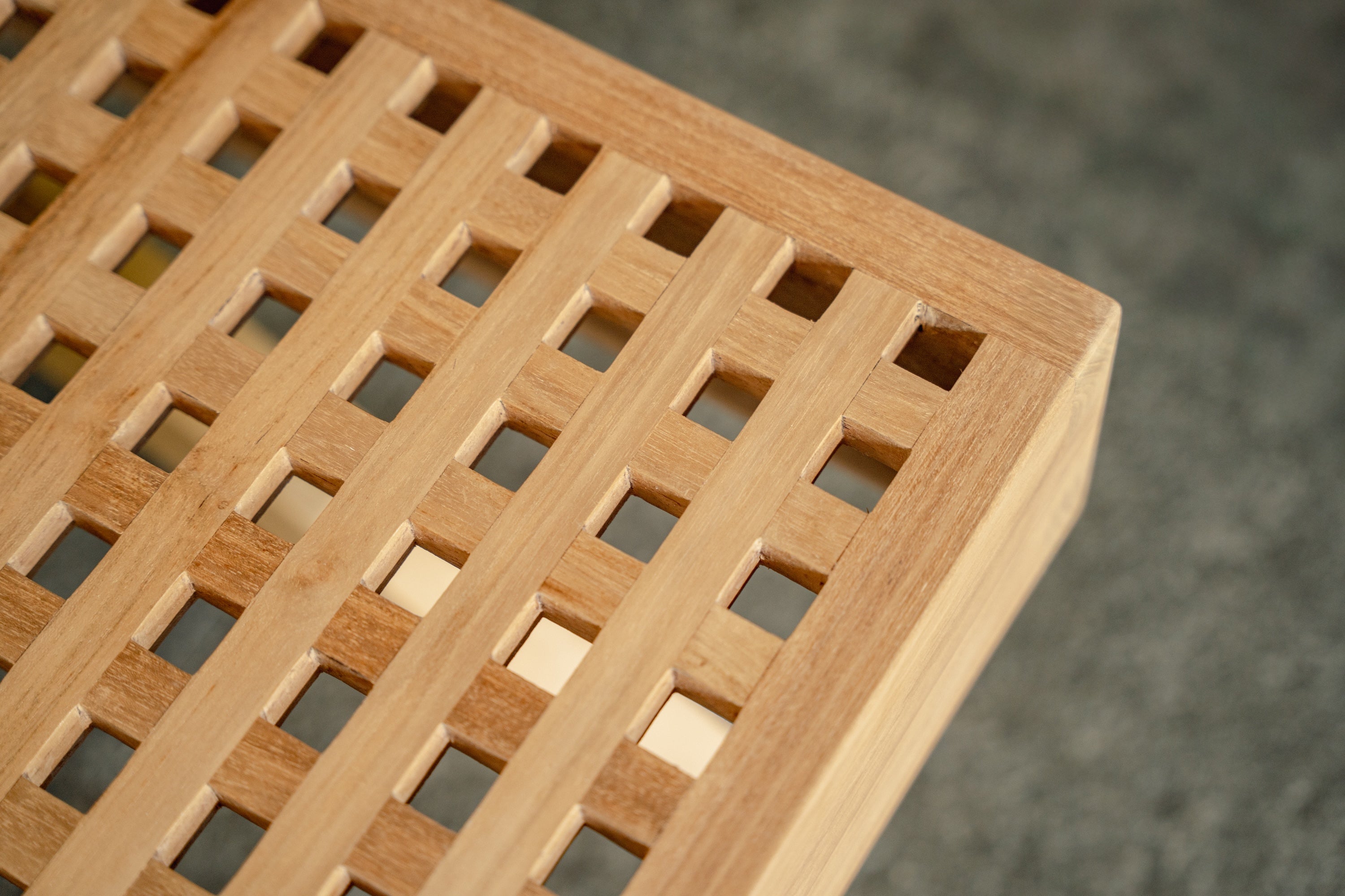 Alba Rectangle Teak Coffee Table