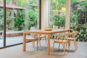 Hara Rectangle Teak Dining Table