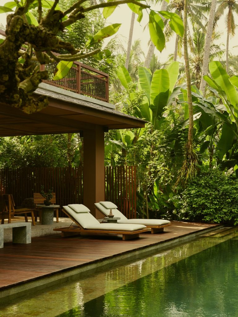 Jungle villa and pool in Bali