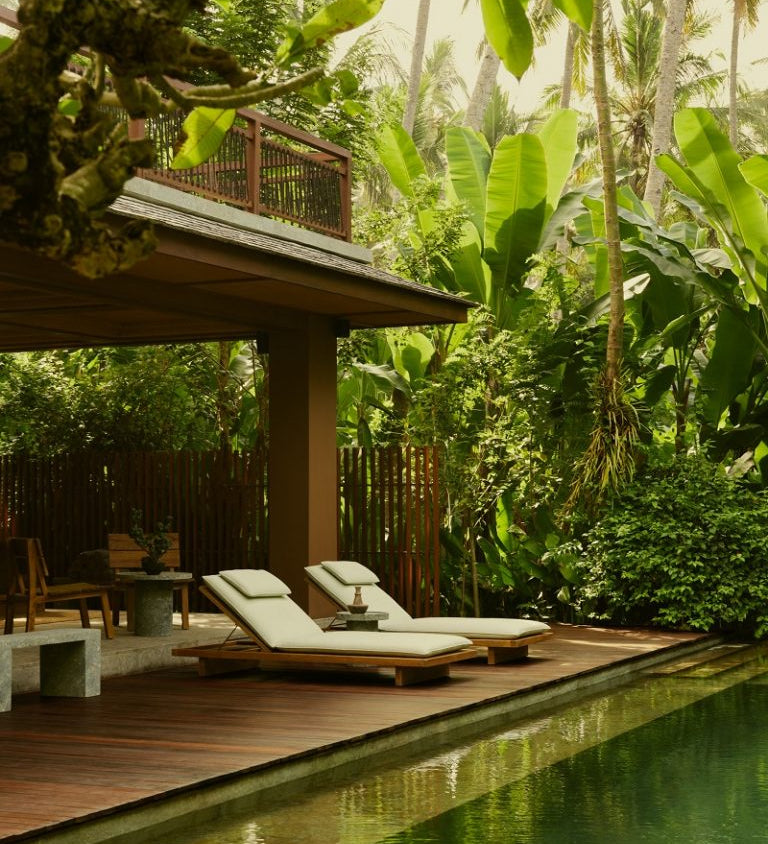 Jungle villa and pool in Bali