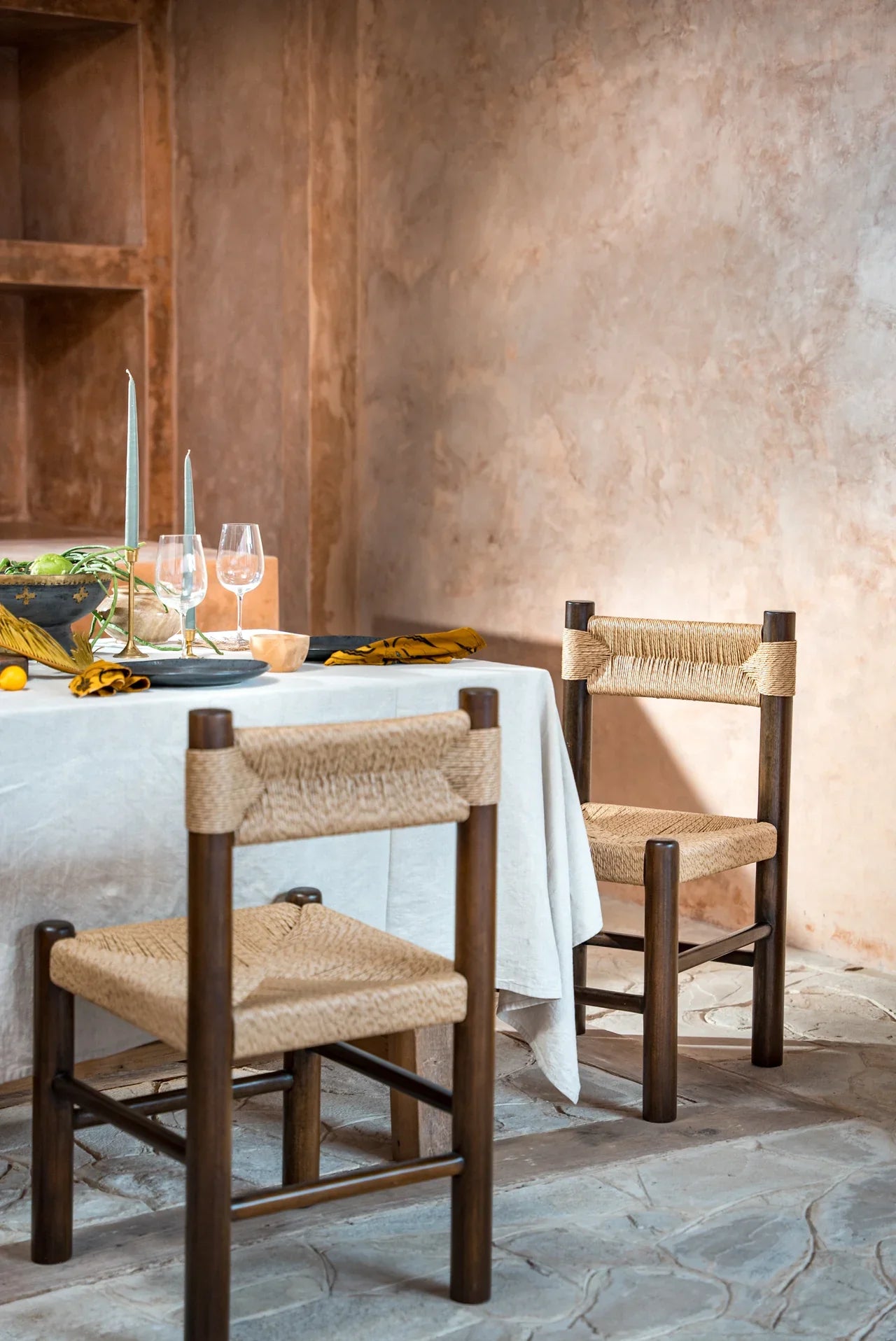 teak and leather dining chairs 