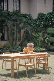 Kayu Indoor Outdoor Teak Dining Chair