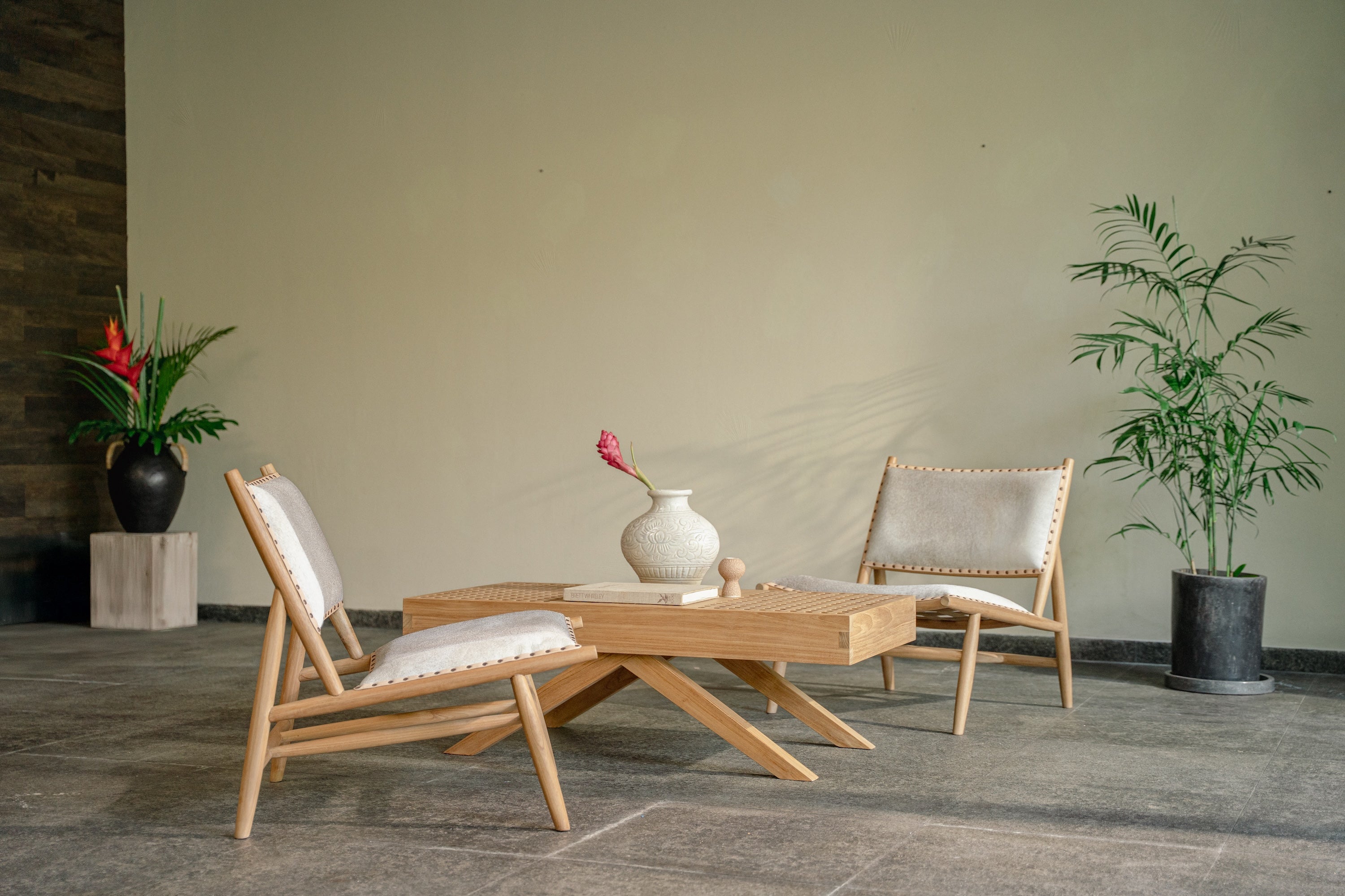 Alba Rectangle Teak Coffee Table