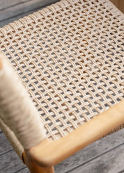 Kamu Indoor Outdoor Stackable Teak Dining Chair