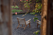 Sava Indoor Outdoor Teak Lounge Chair
