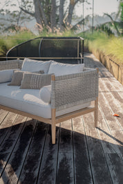Kaya Indoor Outdoor Teak  Daybed