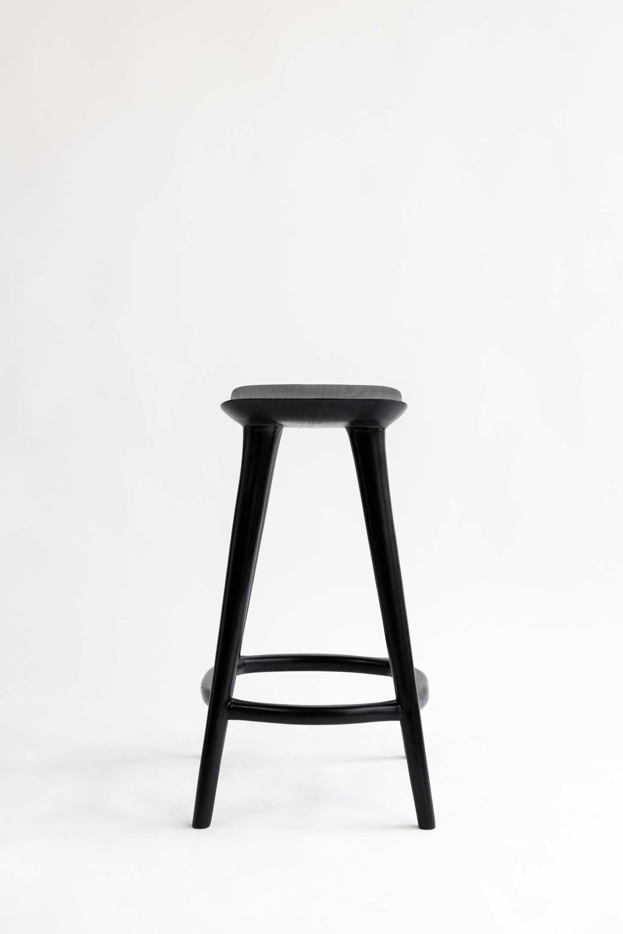 Bella Backless Teak Counter Stool