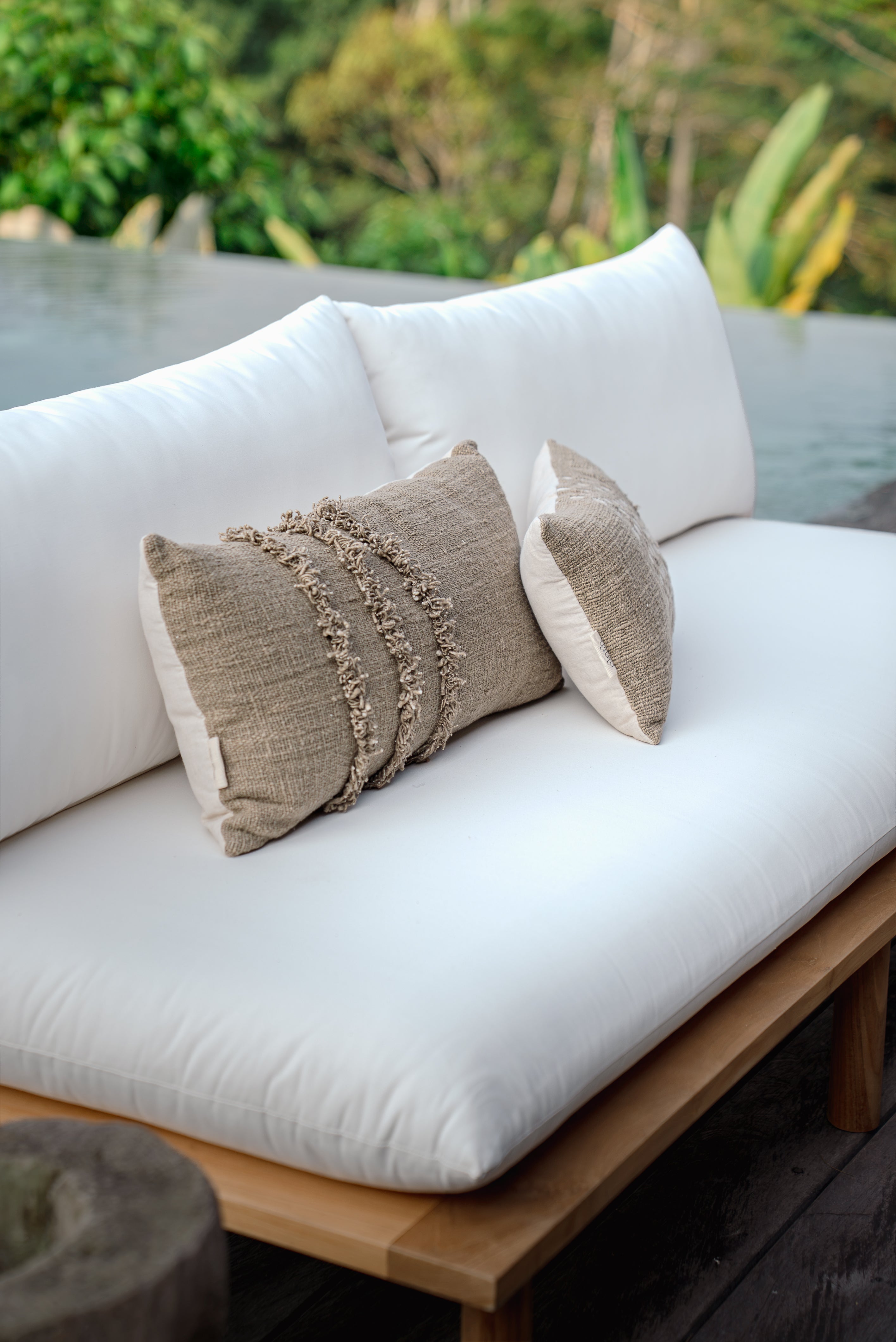 Sepoi Indoor Outdoor Teak  Daybed