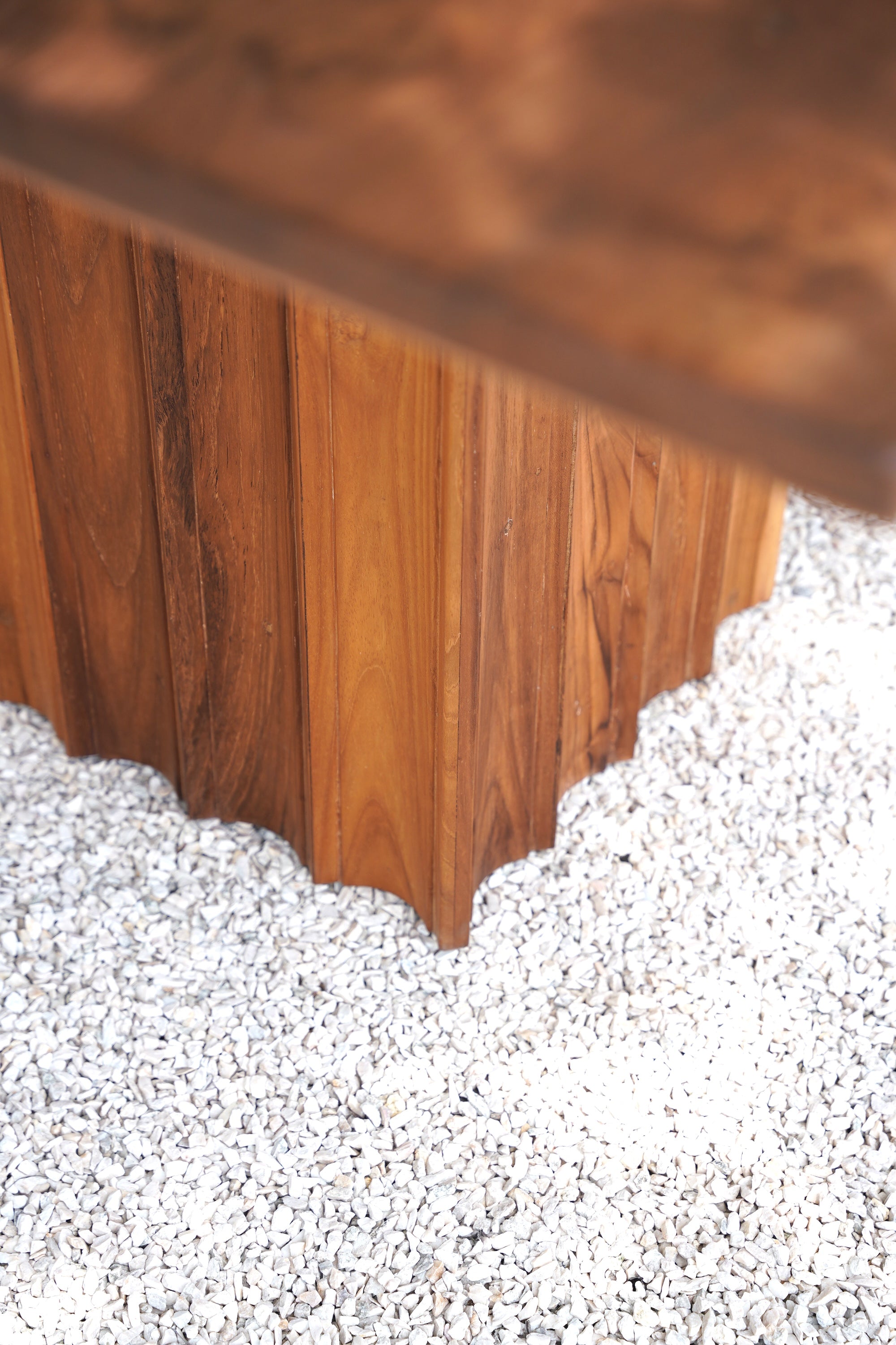 Lama Square Recycled Teak Dining Table