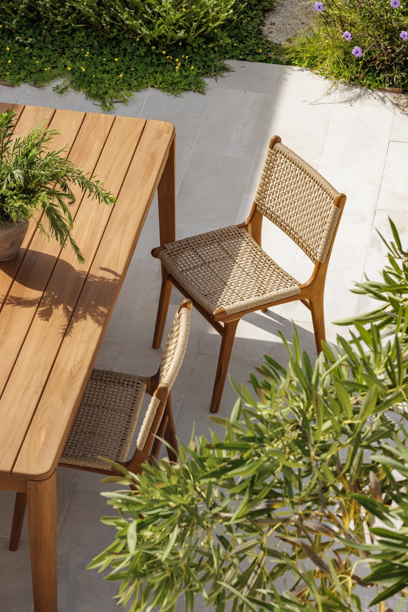 Tala Outdoor Teak Dining Table