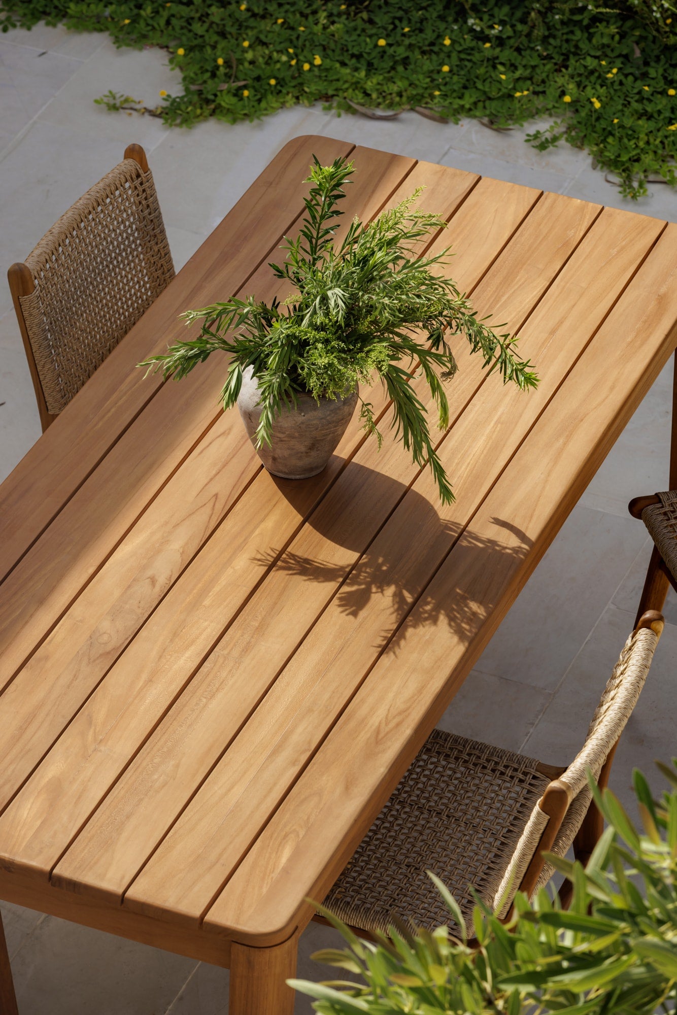 Tala Outdoor Teak Dining Table