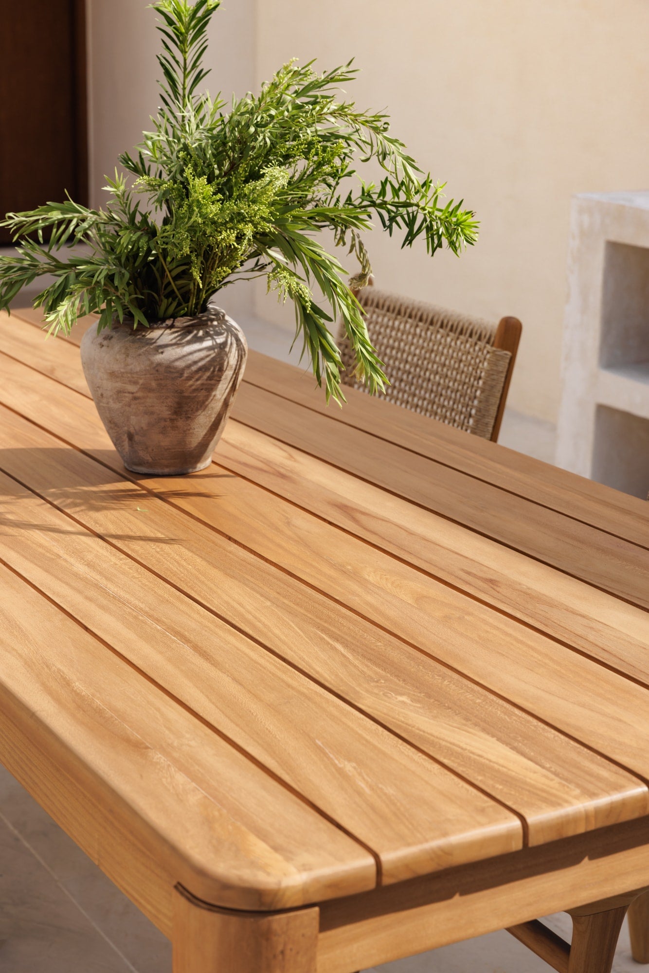 Tala Outdoor Teak Dining Table