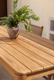 Tala Outdoor Teak Dining Table