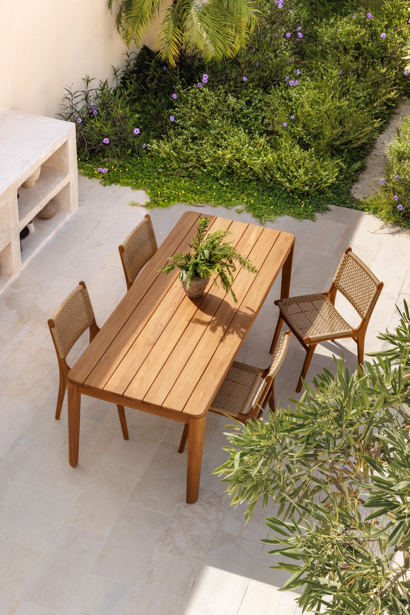 Tala Outdoor Teak Dining Table