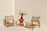 Niluh Indoor Outdoor Teak Lounge Chair