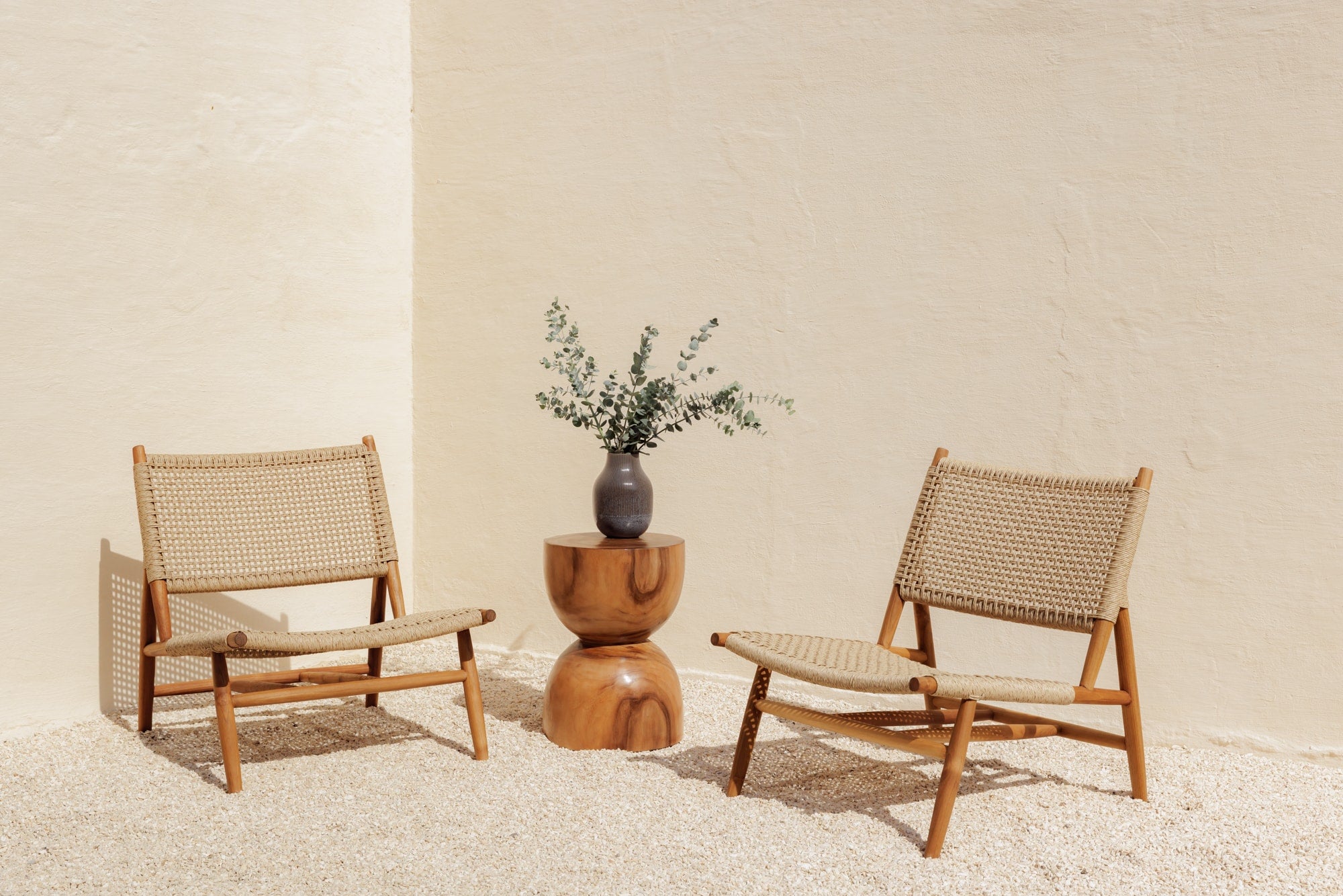 Niluh Indoor Outdoor Teak Lounge Chair