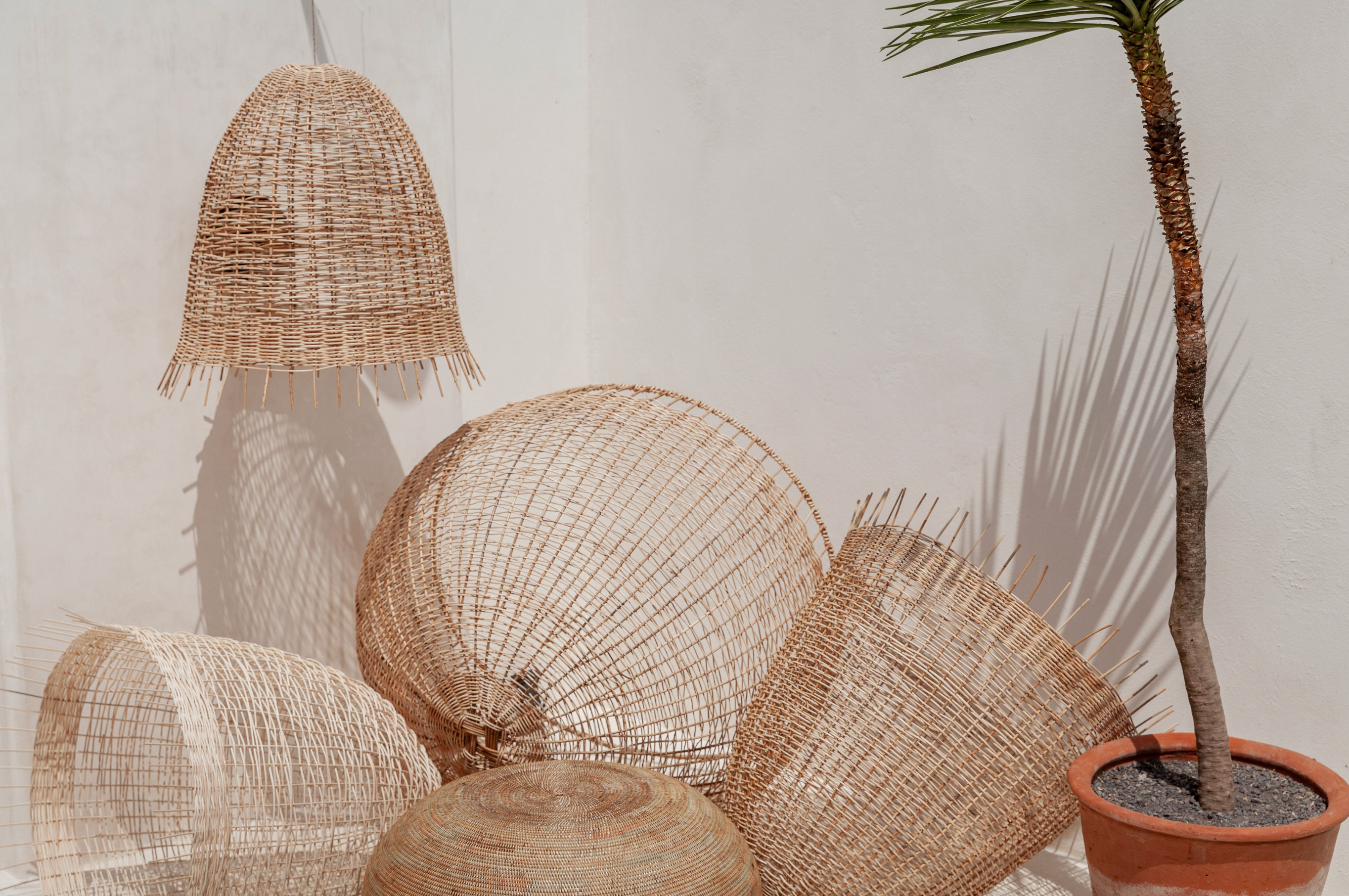 Handmade Rattan Lighting