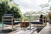 Senja Indoor Outdoor Teak Loveseat