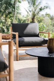 Senja Indoor Outdoor Teak Loveseat