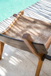 Solas Indoor Outdoor Teak Lounge Chair