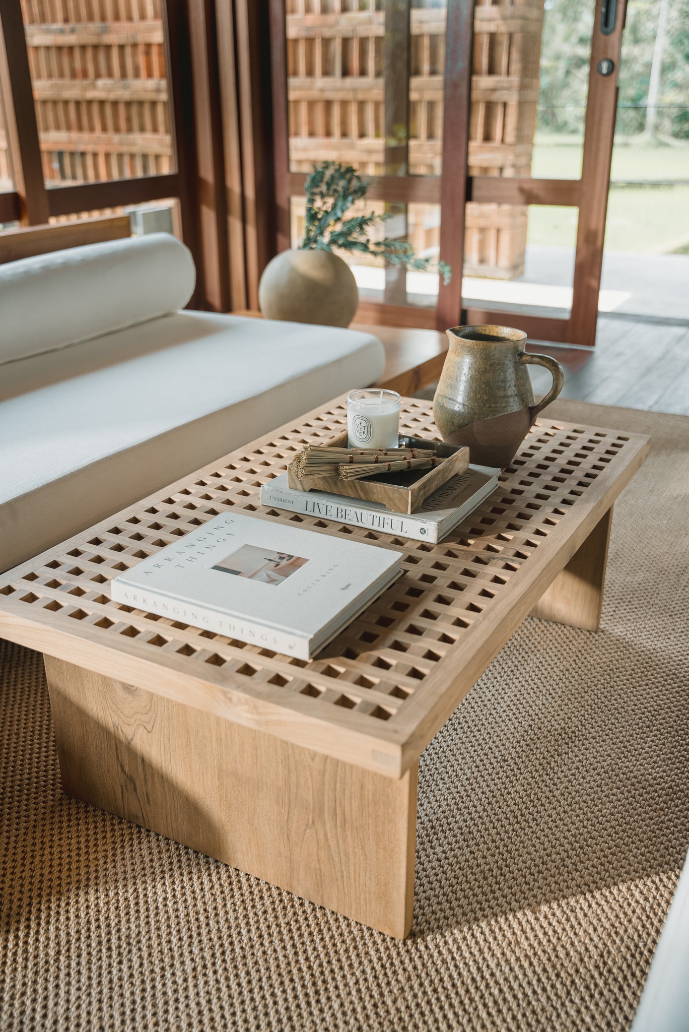 Tully Rectangle Teak Coffee Table – balè