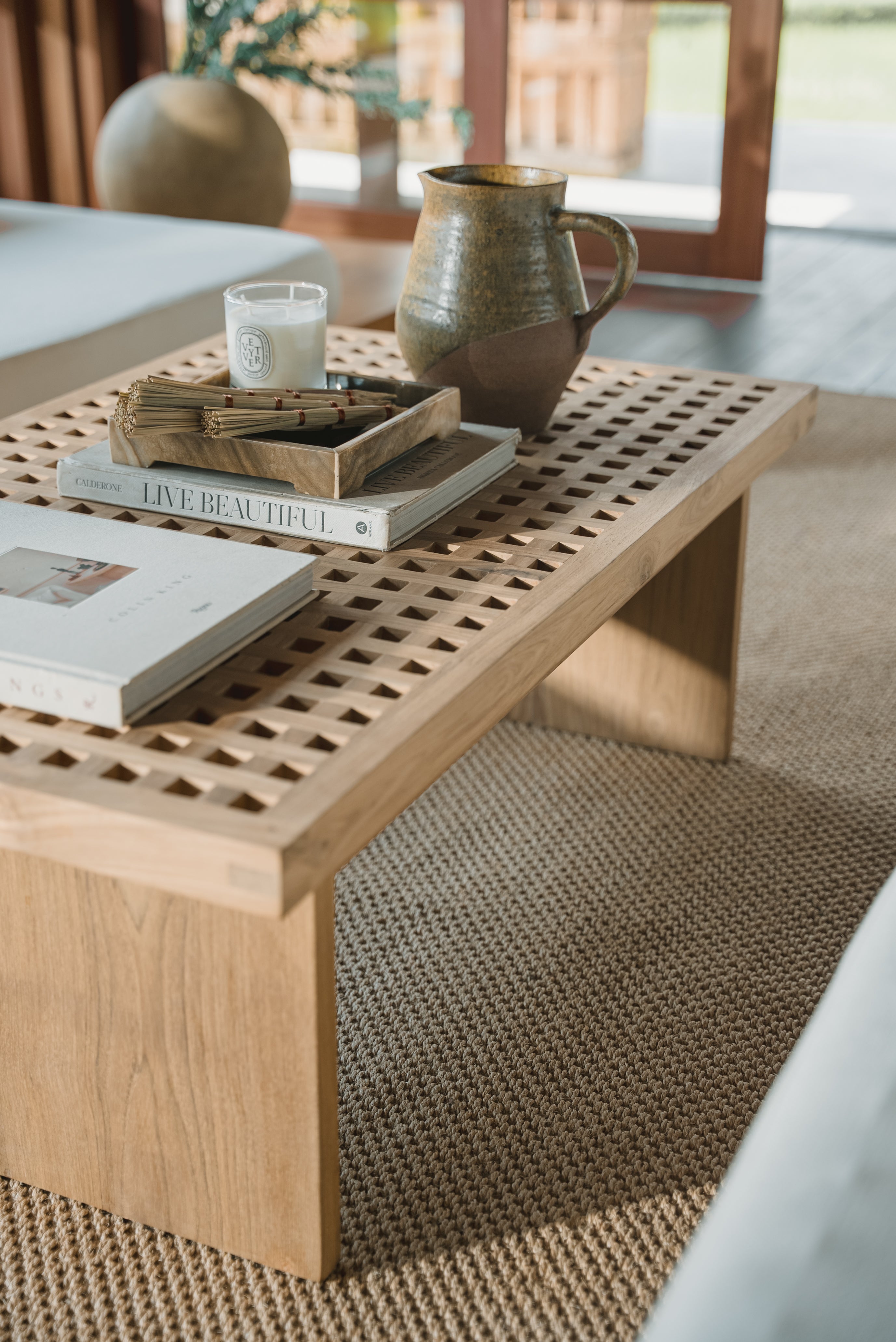 Tully Teak Coffee Table